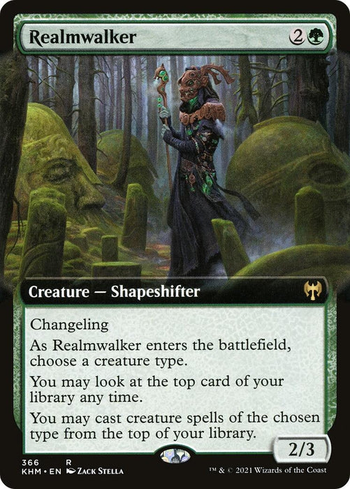 Image for Realmwalker (Extended Art) (366) (KHM) - Magic: The Gathering