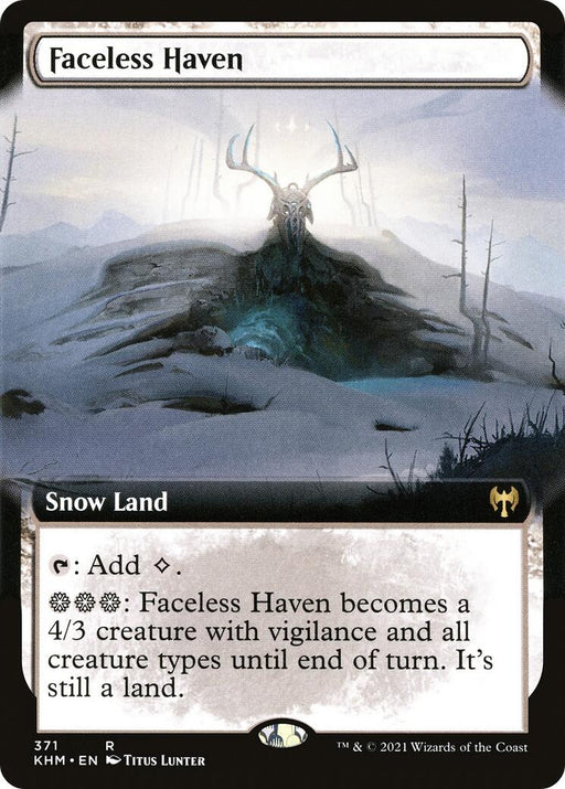 Image for Faceless Haven (Extended Art) (371) (KHM) - Magic: The Gathering