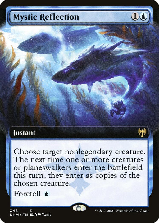 Image for Mystic Reflection (Extended Art) (346) (KHM) - Magic: The Gathering