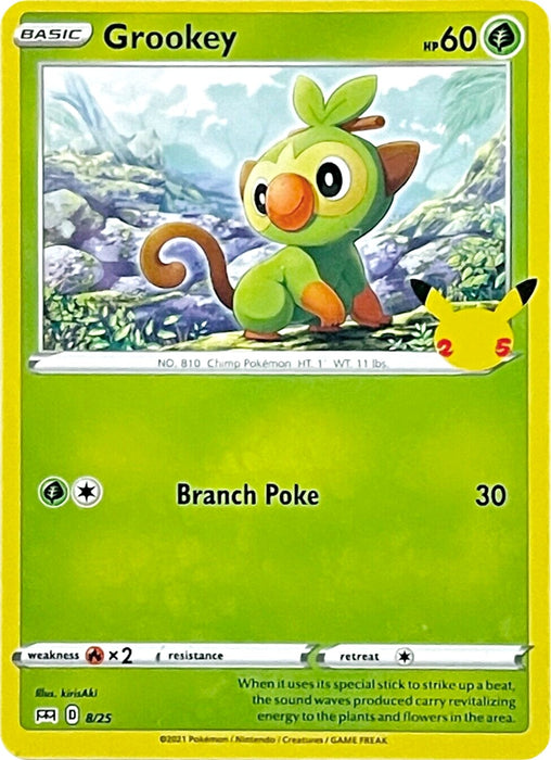 Image for Grookey (008/025) (MCD21) - Pokemon