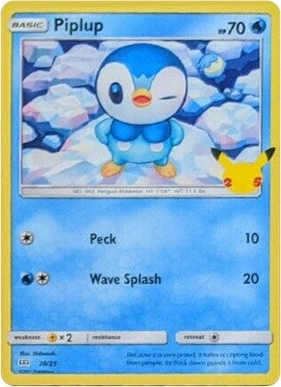 Image for Piplup (020/025) (MCD21) - Pokemon