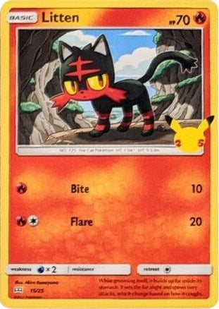 Image for Litten (015/025) (MCD21) - Pokemon