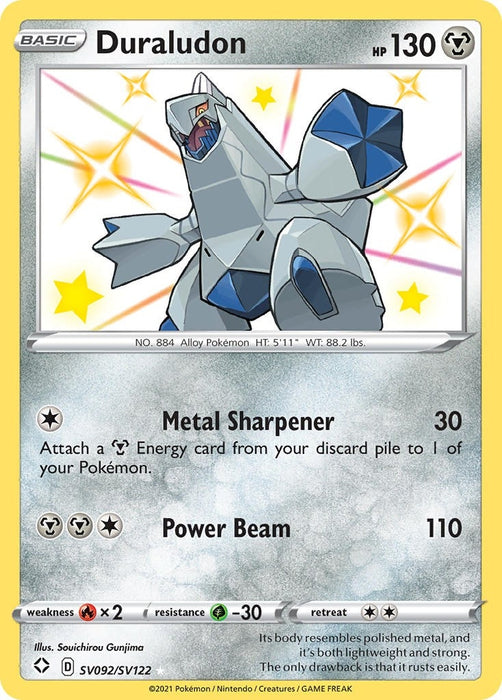 Image for Duraludon (SV092/SV122) (SHFSV) - Pokemon