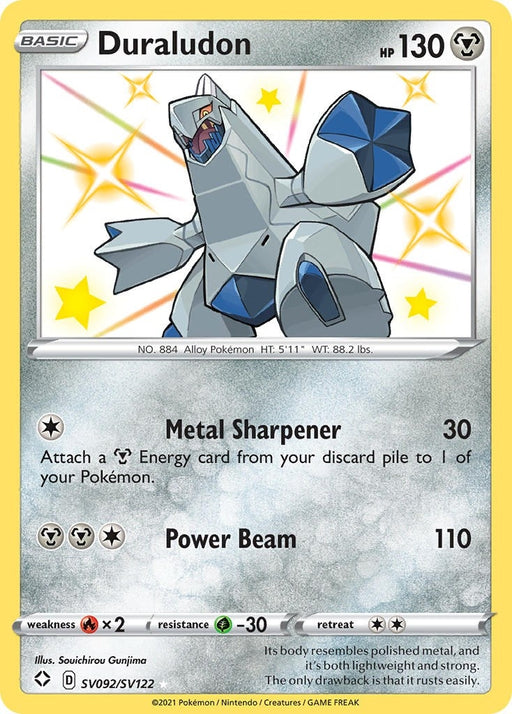Image for Duraludon (SV092/SV122) (SHFSV) - Pokemon