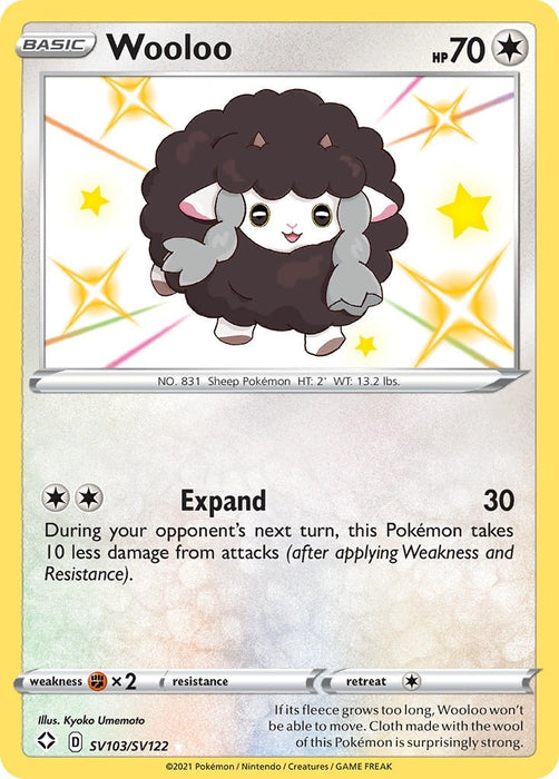 Image for Wooloo (SV103/SV122) (SHFSV) - Pokemon
