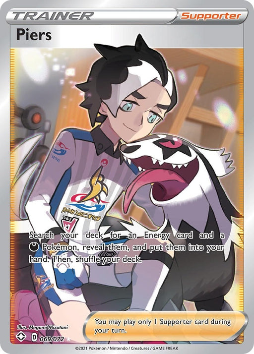 Image for Piers (Full Art) (069/072) (SHF) - Pokemon