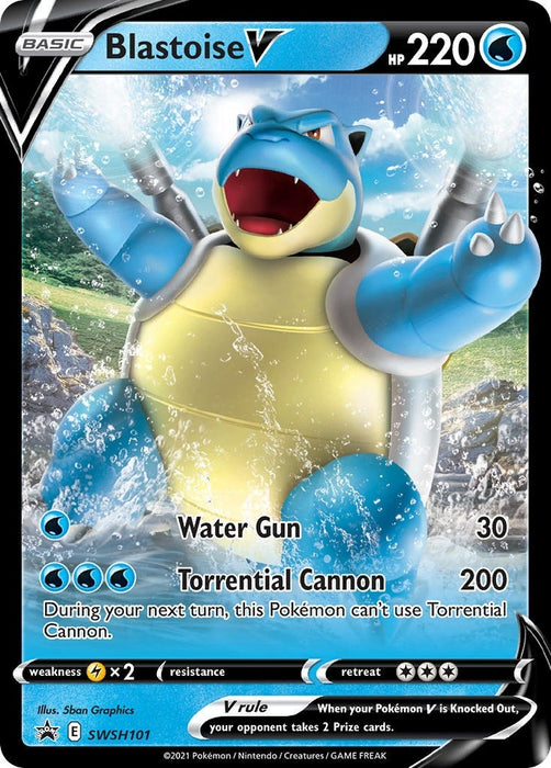 Blastoise V - SWSH101 (SWSH101) (SWSD)