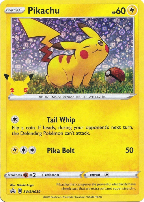 Pikachu - SWSH039 (General Mills) (SWSH039) (MCAP)