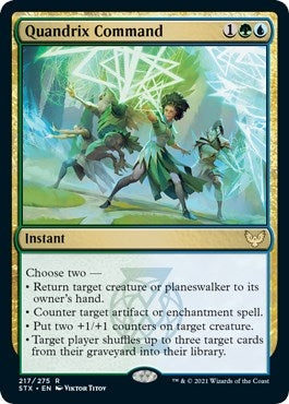 Image for Quandrix Command (217) (STX) - Magic: The Gathering