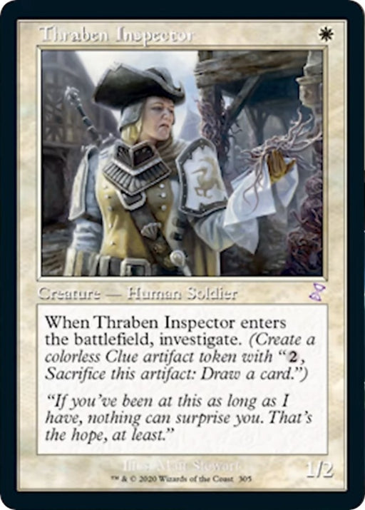 Image for Thraben Inspector (305) (TSR) - Magic: The Gathering