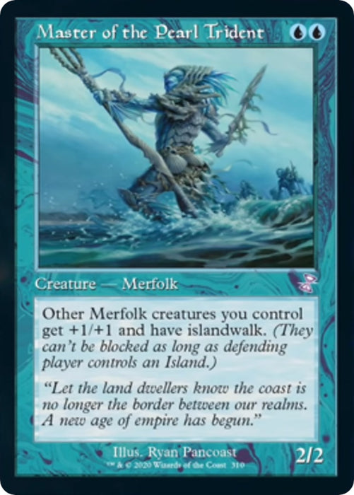 Image for Master of the Pearl Trident (310) (TSR) - Magic: The Gathering