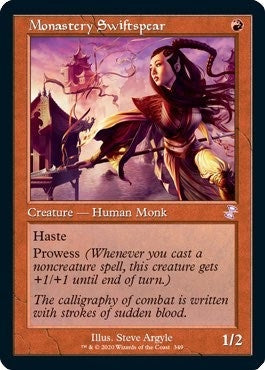Image for Monastery Swiftspear (349) (TSR) - Magic: The Gathering