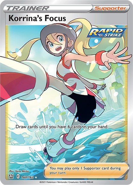 Image for Korrina's Focus (Full Art) (160/163) (SWSH05) - Pokemon