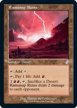 Image for Ramunap Ruins (409) (TSR) - Magic: The Gathering