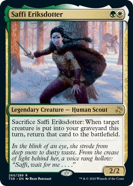 Image for Saffi Eriksdotter (260) (TSR) - Magic: The Gathering