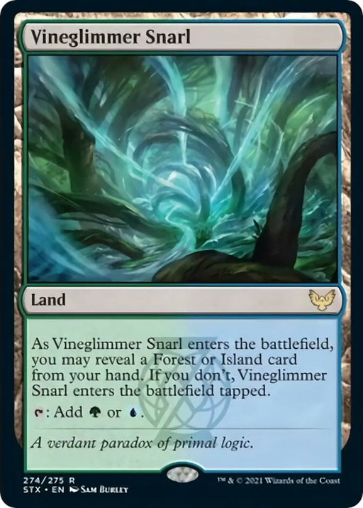 Image for Vineglimmer Snarl (274) (STX) - Magic: The Gathering