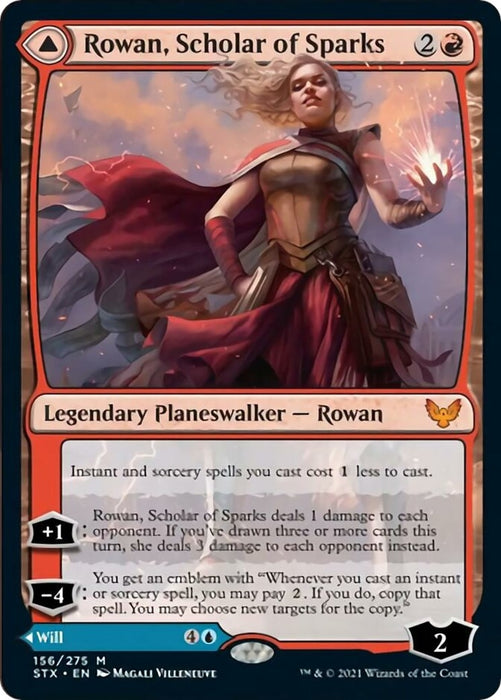 Image for Rowan, Scholar of Sparks (156) (STX) - Magic: The Gathering