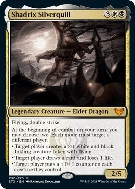 Image for Shadrix Silverquill (230) (STX) - Magic: The Gathering