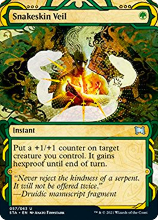 Image for Snakeskin Veil (57) (STA) - Magic: The Gathering