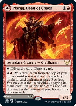 Image for Plargg, Dean of Chaos (155) (STX) - Magic: The Gathering
