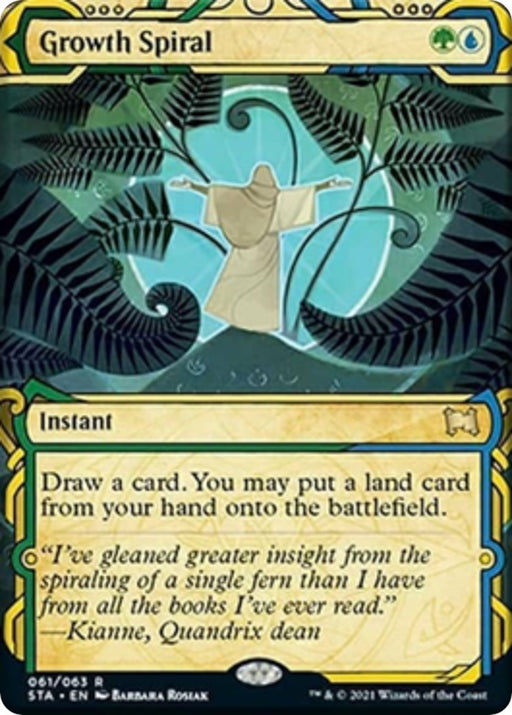 Image for Growth Spiral (61) (STA) - Magic: The Gathering