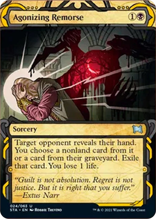 Image for Agonizing Remorse (24) (STA) - Magic: The Gathering