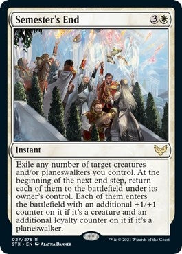 Image for Semester's End (27) (STX) - Magic: The Gathering