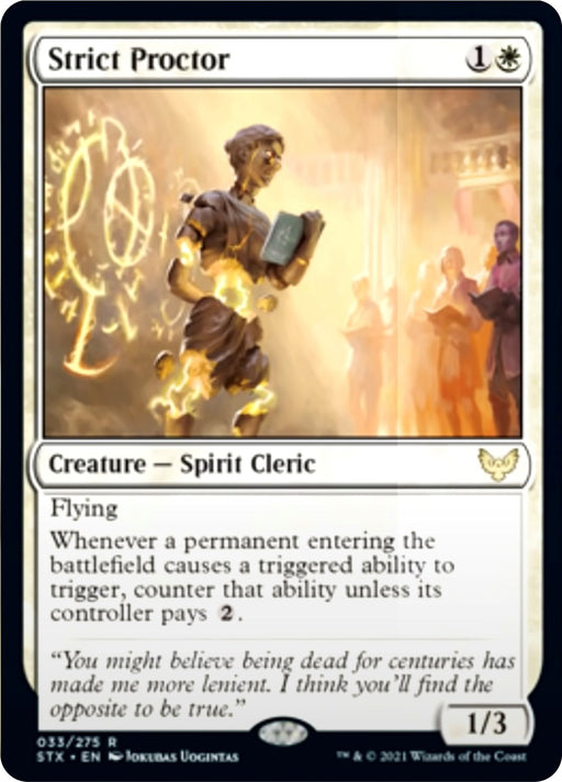 Image for Strict Proctor (33) (STX) - Magic: The Gathering