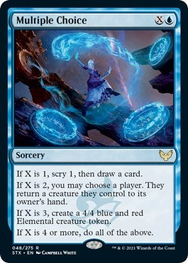 Image for Multiple Choice (48) (STX) - Magic: The Gathering