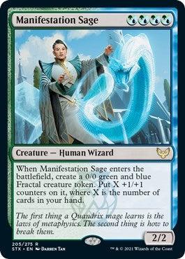 Image for Manifestation Sage (205) (STX) - Magic: The Gathering