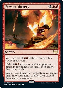 Image for Fervent Mastery (101) (STX) - Magic: The Gathering