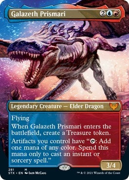 Image for Galazeth Prismari (Borderless) (281) (STX) - Magic: The Gathering