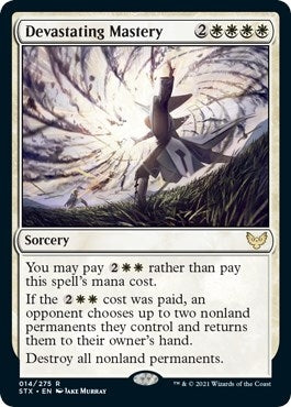 Image for Devastating Mastery (14) (STX) - Magic: The Gathering