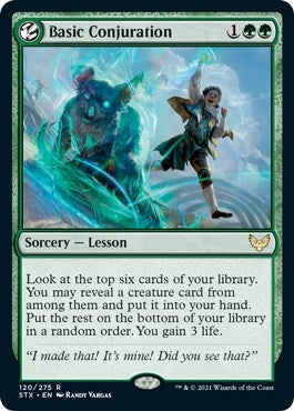 Image for Basic Conjuration (120) (STX) - Magic: The Gathering