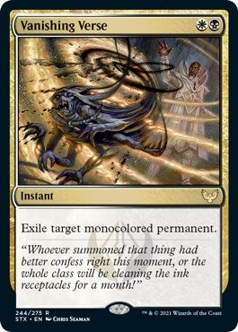 Image for Vanishing Verse (244) (STX) - Magic: The Gathering