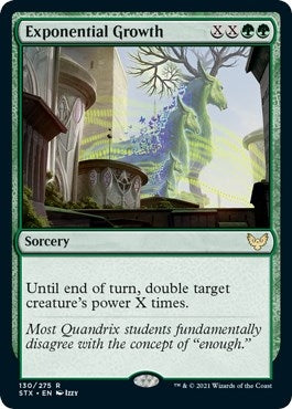 Image for Exponential Growth (130) (STX) - Magic: The Gathering