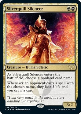 Image for Silverquill Silencer (234) (STX) - Magic: The Gathering