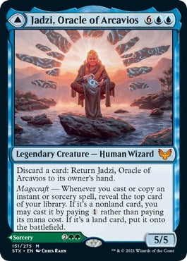 Image for Jadzi, Oracle of Arcavios (151) (STX) - Magic: The Gathering