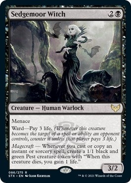 Image for Sedgemoor Witch (86) (STX) - Magic: The Gathering