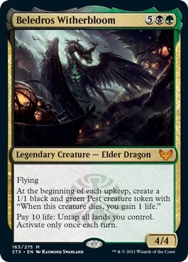 Image for Beledros Witherbloom (163) (STX) - Magic: The Gathering