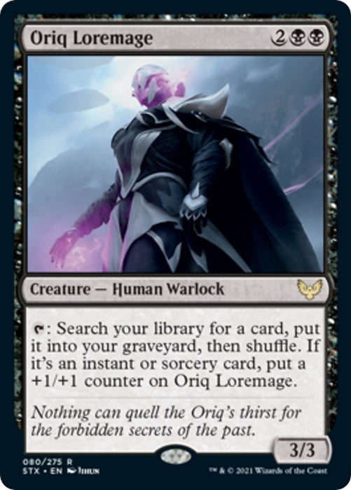 Image for Oriq Loremage (80) (STX) - Magic: The Gathering