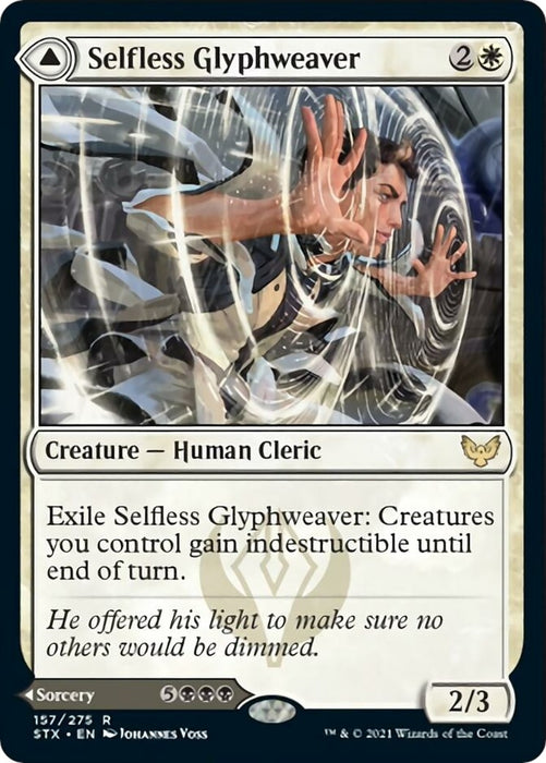 Image for Selfless Glyphweaver (157) (STX) - Magic: The Gathering