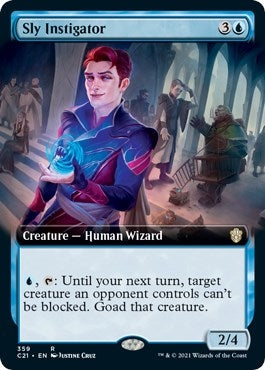 Image for Sly Instigator (Extended Art) (359) (C21) - Magic: The Gathering