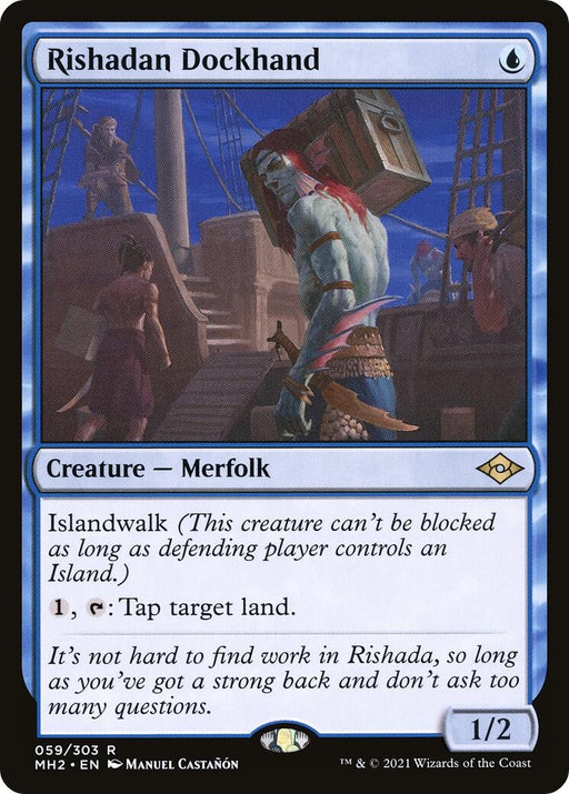 Image for Rishadan Dockhand (59) (MH2) - Magic: The Gathering