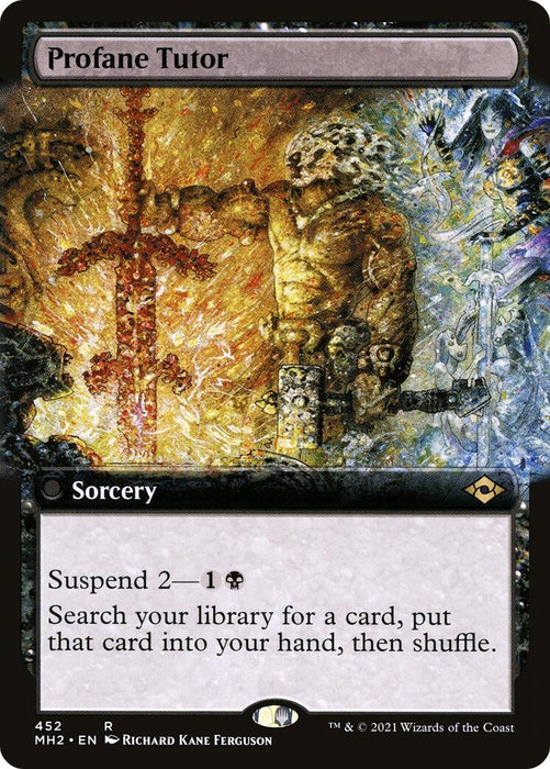 Image for Profane Tutor (Extended Art) (452) (MH2) - Magic: The Gathering