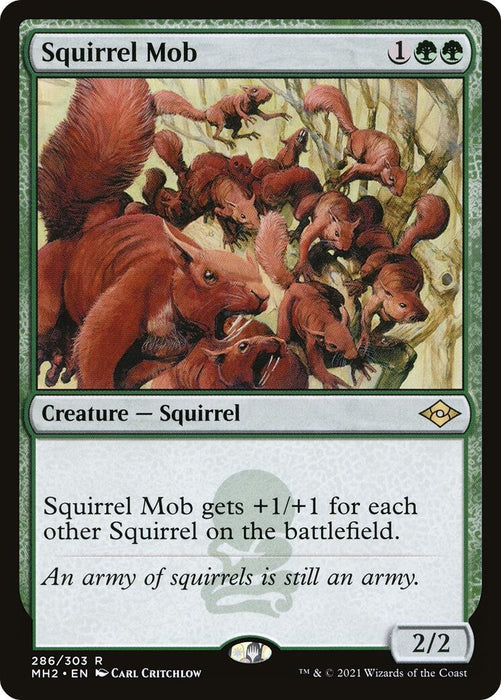 Image for Squirrel Mob (286) (MH2) - Magic: The Gathering