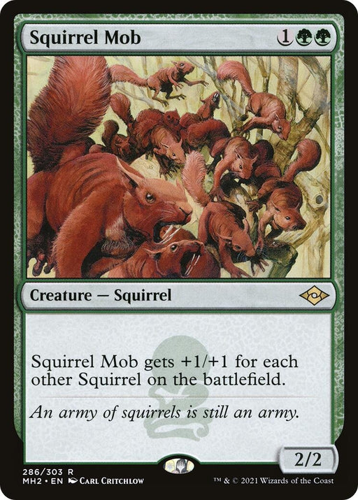 Image for Squirrel Mob (286) (MH2) - Magic: The Gathering