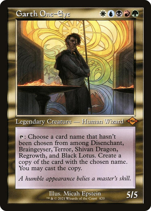 Image for Garth One-Eye (Retro Frame) (420) (MH2) - Magic: The Gathering