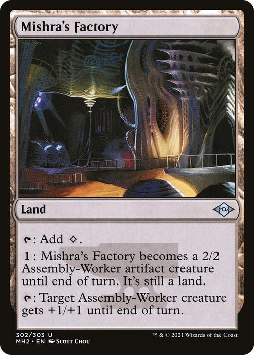 Image for Mishra's Factory (302) (MH2) - Magic: The Gathering