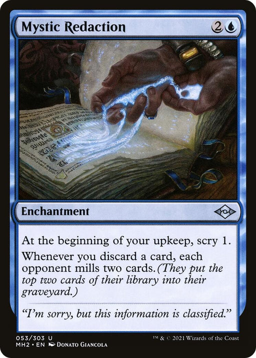 Image for Mystic Redaction (53) (MH2) - Magic: The Gathering